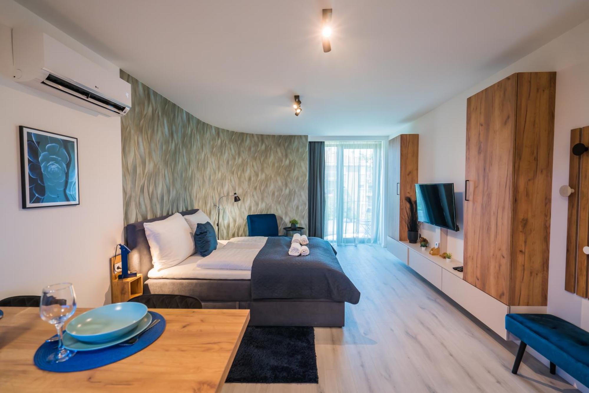 Myflat Wave 36 Suite Siófok Extérieur photo
