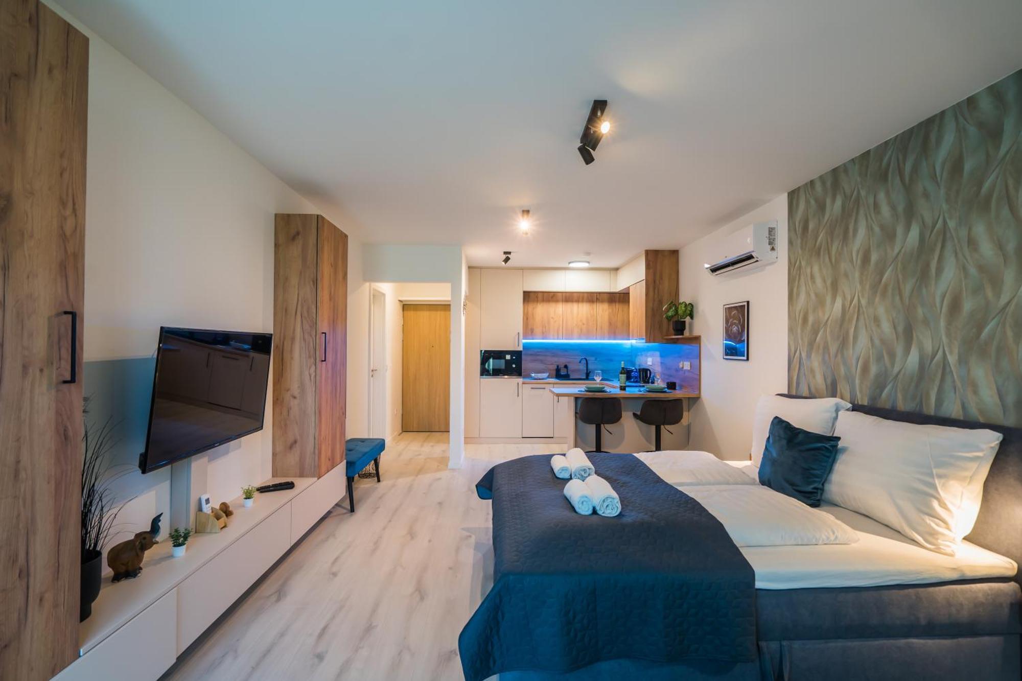 Myflat Wave 36 Suite Siófok Extérieur photo