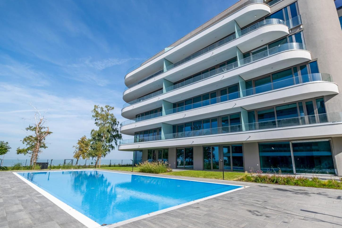 Myflat Wave 36 Suite Siófok Extérieur photo
